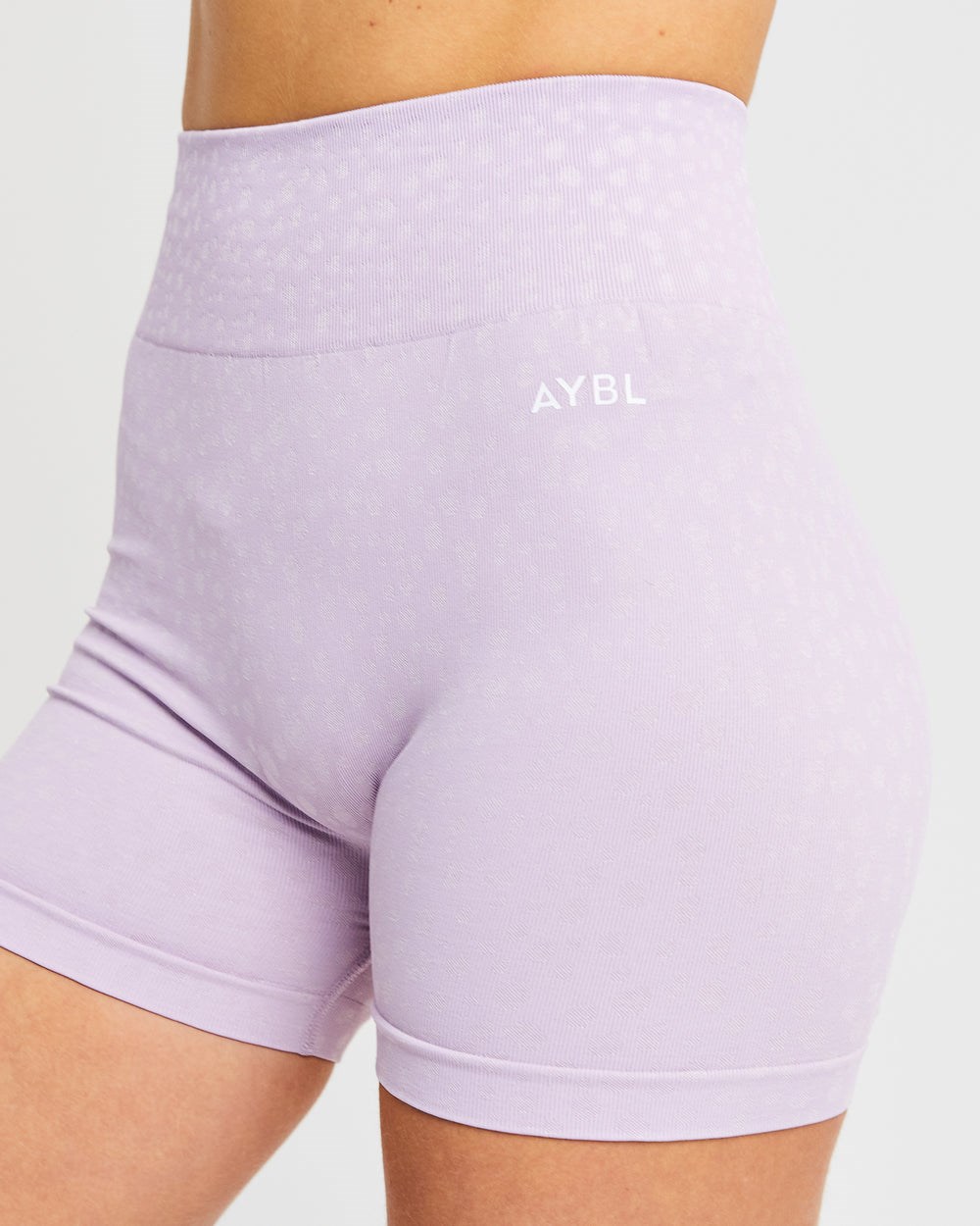 AYBL Evolve Speckle Seamless Shorts Lilac | MQOWX2963