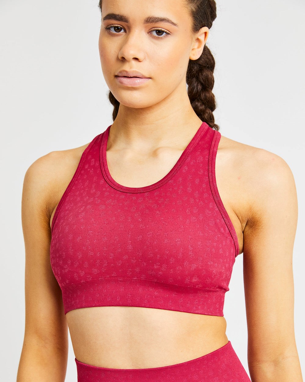 AYBL Evolve Speckle Seamless Sports Bra Raspberry | TSADC1605