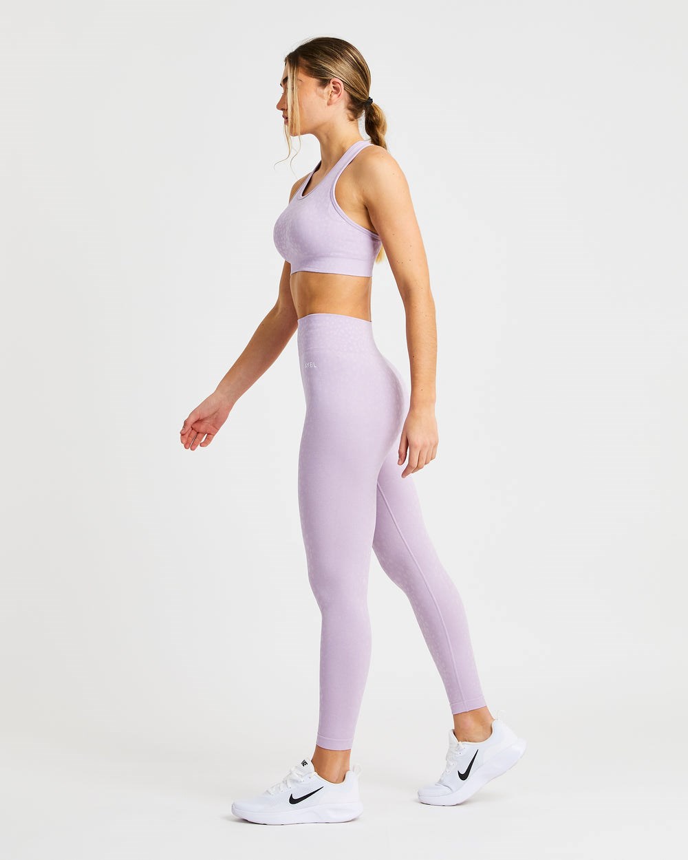 AYBL Evolve Speckle Seamless Sports Bra Lilac | ZKDPT2173