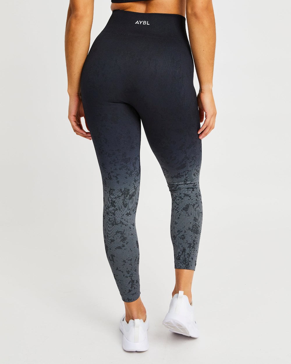 AYBL Flare Seamless Leggings Negras | WDRIQ6384