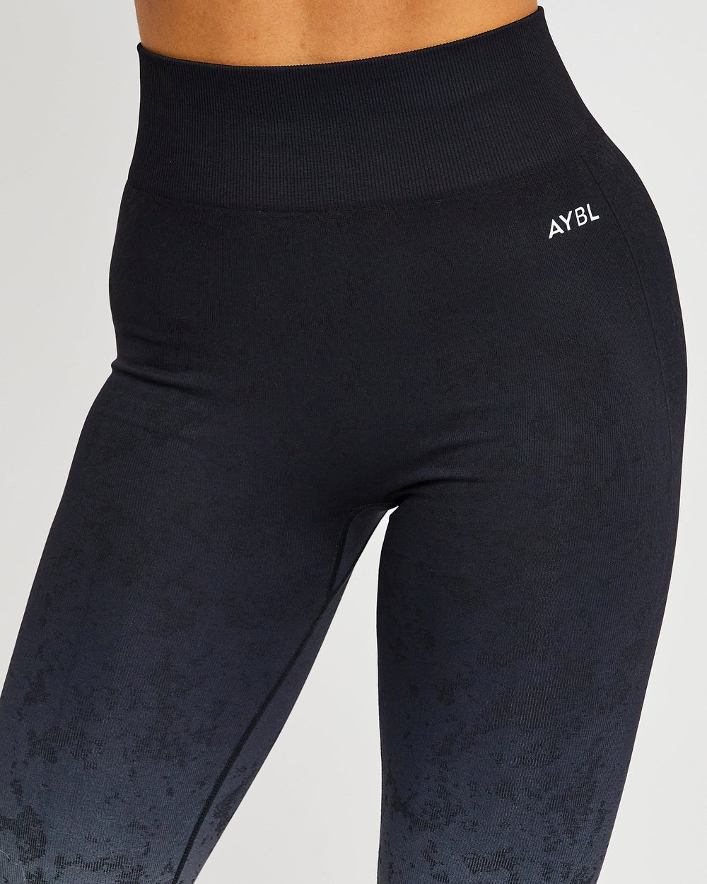 AYBL Flare Seamless Leggings Negras | WDRIQ6384