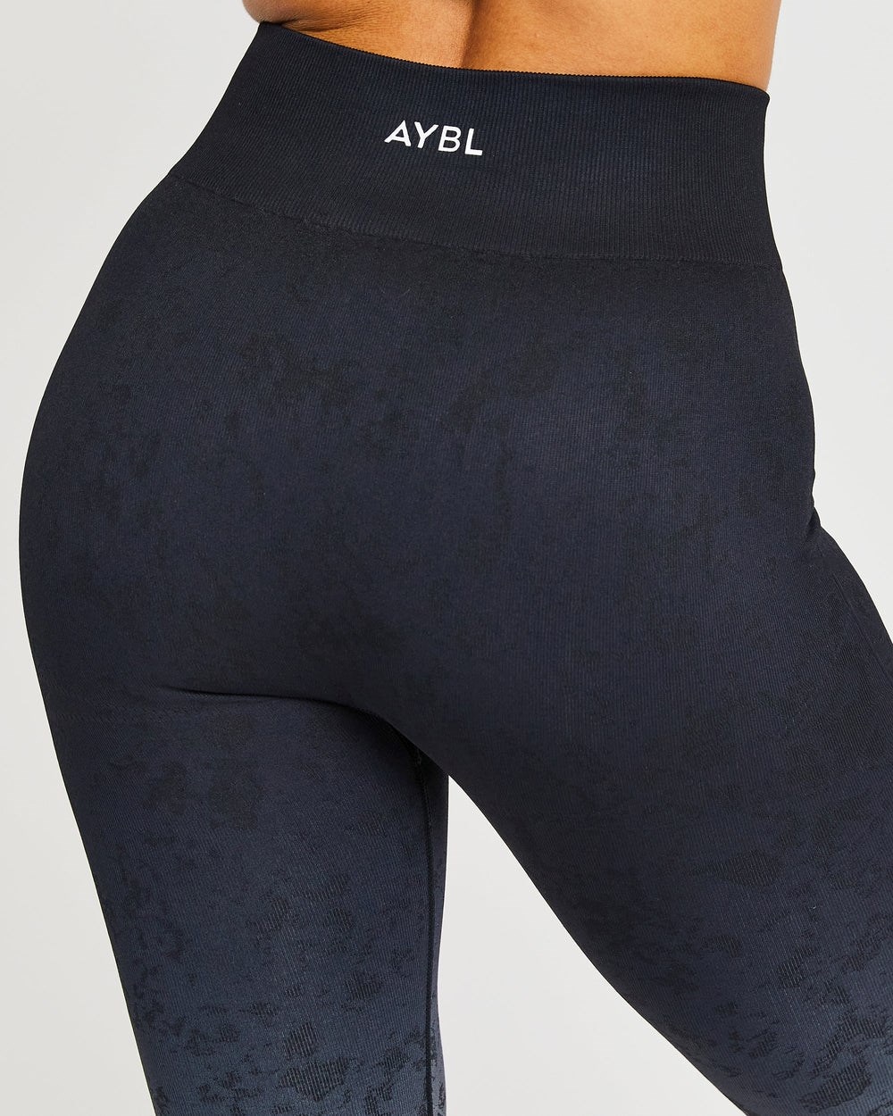 AYBL Flare Seamless Leggings Negras | WDRIQ6384