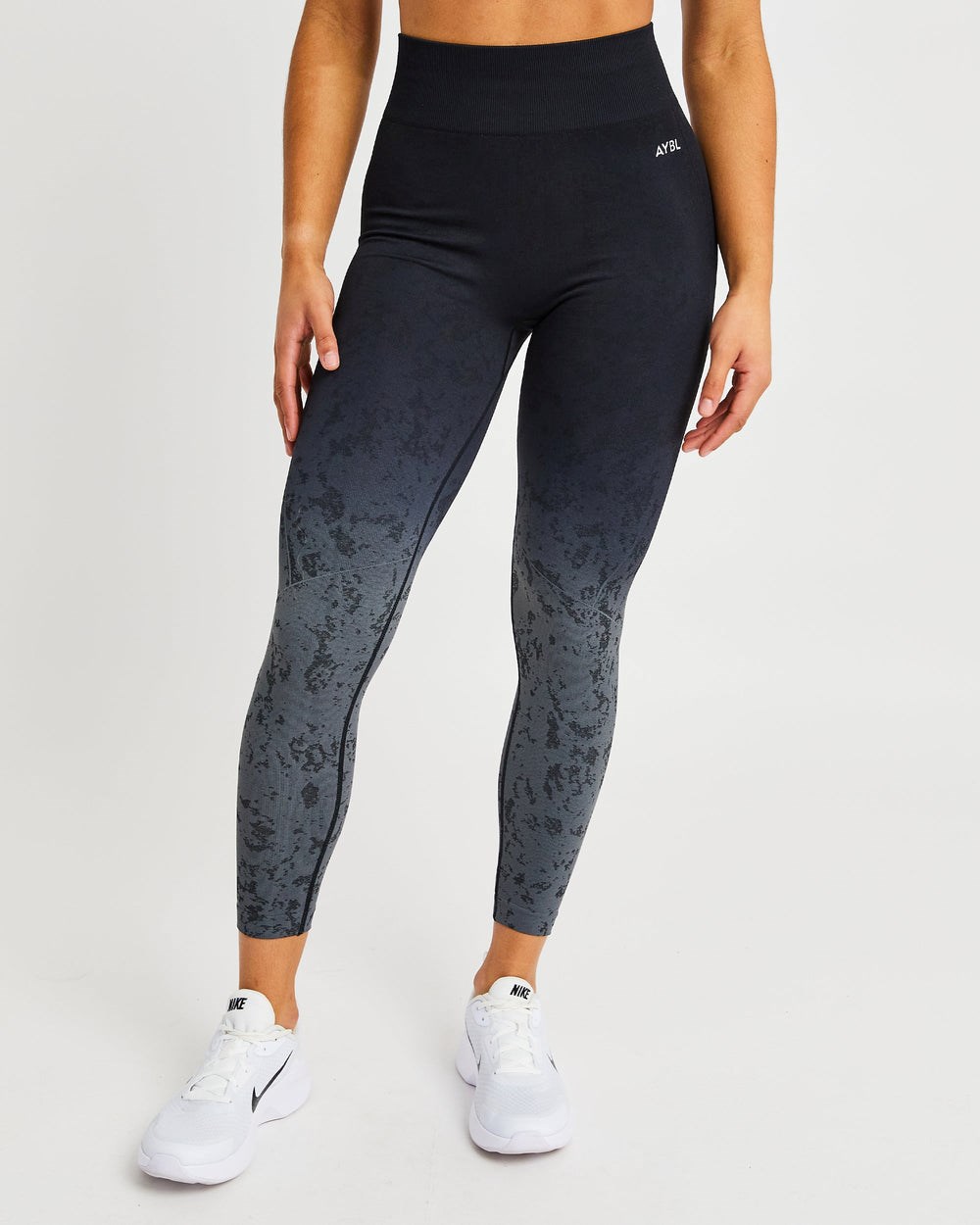 AYBL Flare Seamless Leggings Negras | WDRIQ6384