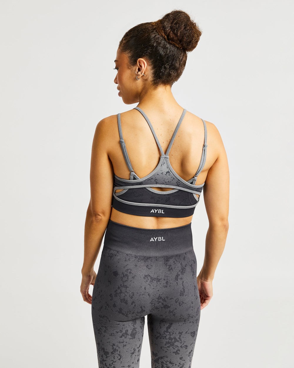 AYBL Flare Seamless Sports Bra Gris | MCEGV0163