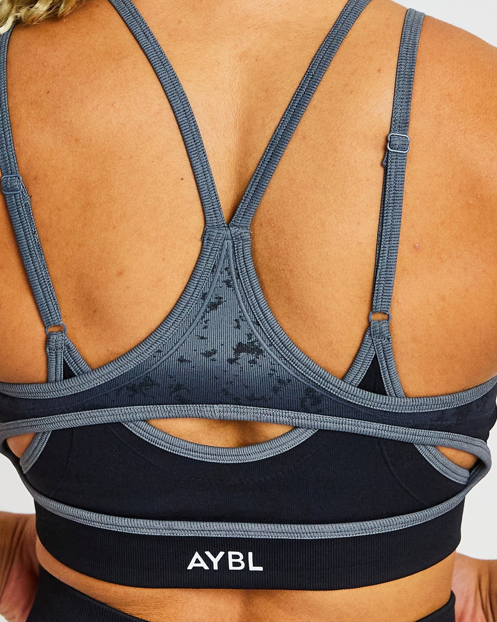 AYBL Flare Seamless Sports Bra Negras | PMKLJ5697