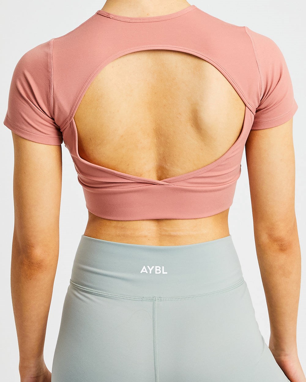 AYBL Flow Crop Top Rosas | FJASR5987