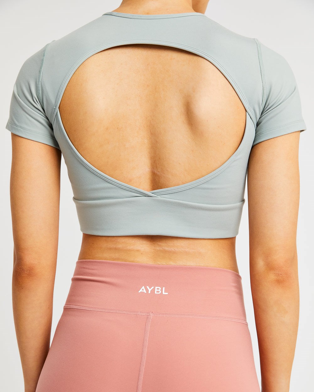 AYBL Flow Crop Top Verde | GQVAN3409