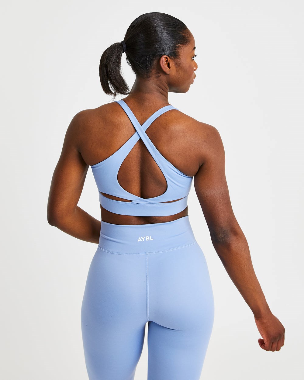 AYBL Flow Sports Bra Azules | LXUIR6512