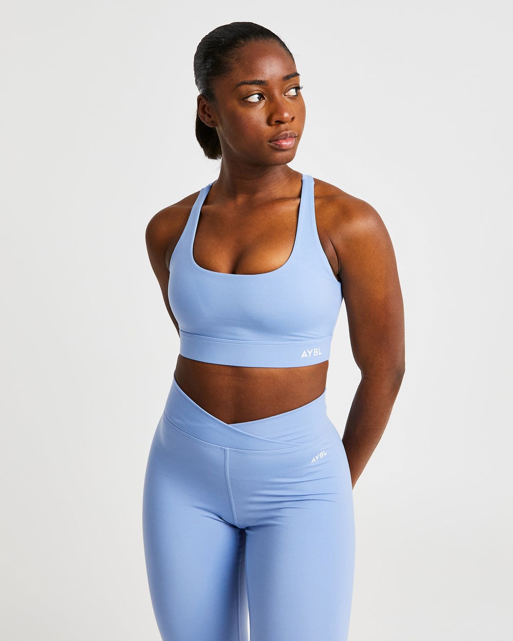 AYBL Flow Sports Bra Azules | LXUIR6512