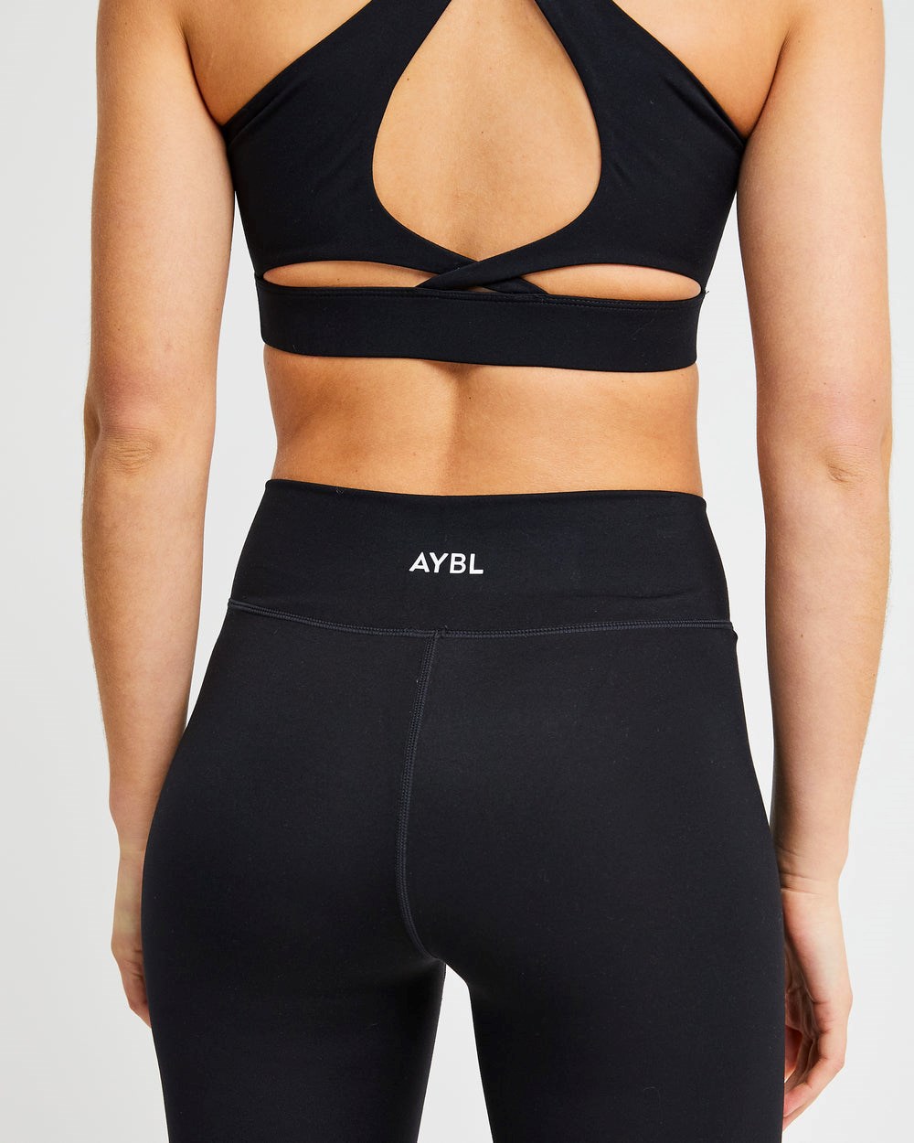 AYBL Flow Sports Bra Negras | DSXTA6420