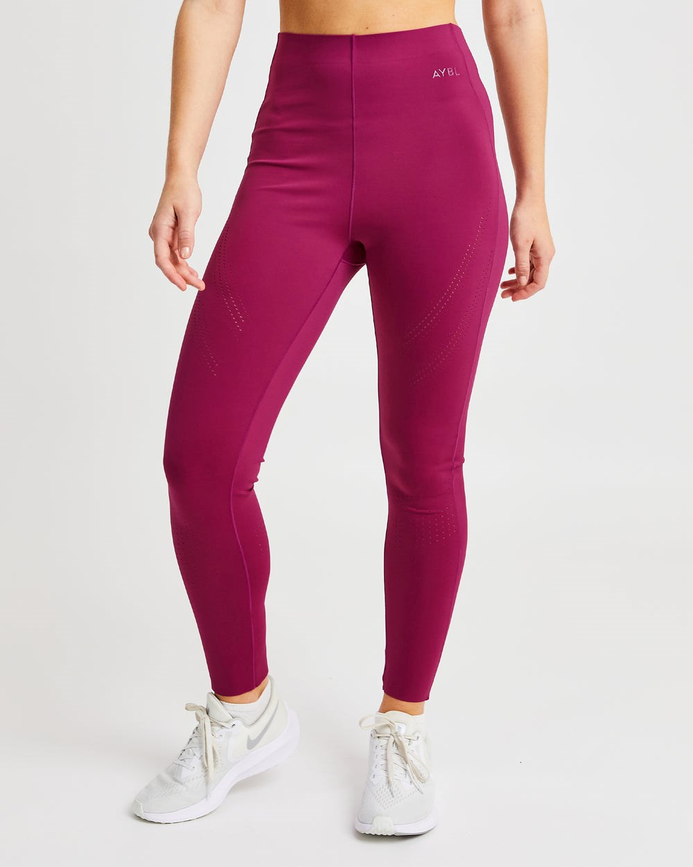 AYBL Fusion Leggings Berry Wine | UJOZQ5329