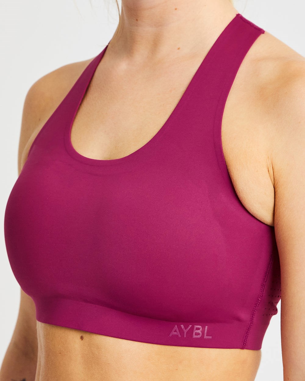 AYBL Fusion Sports Bra Berry Wine | PDZRY9350