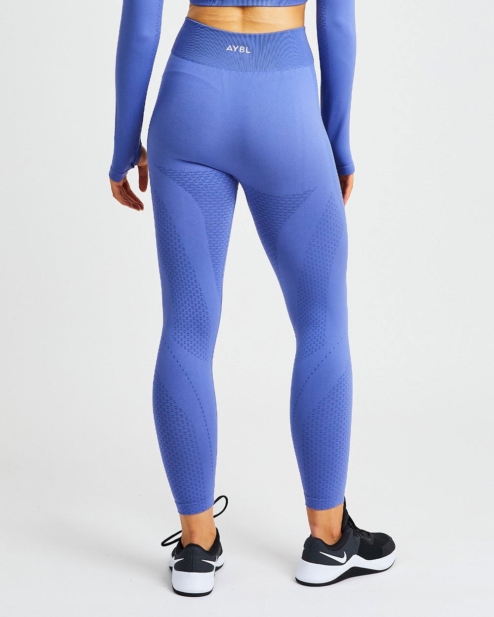 AYBL Ignite Seamless Leggings Azules | RUPVI0836