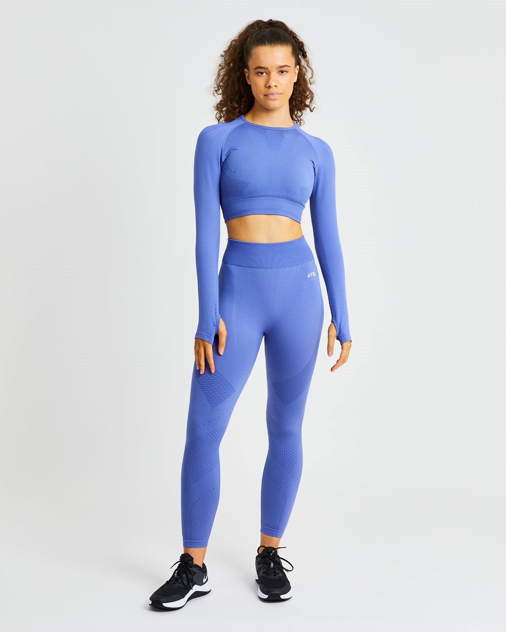 AYBL Ignite Seamless Leggings Azules | RUPVI0836