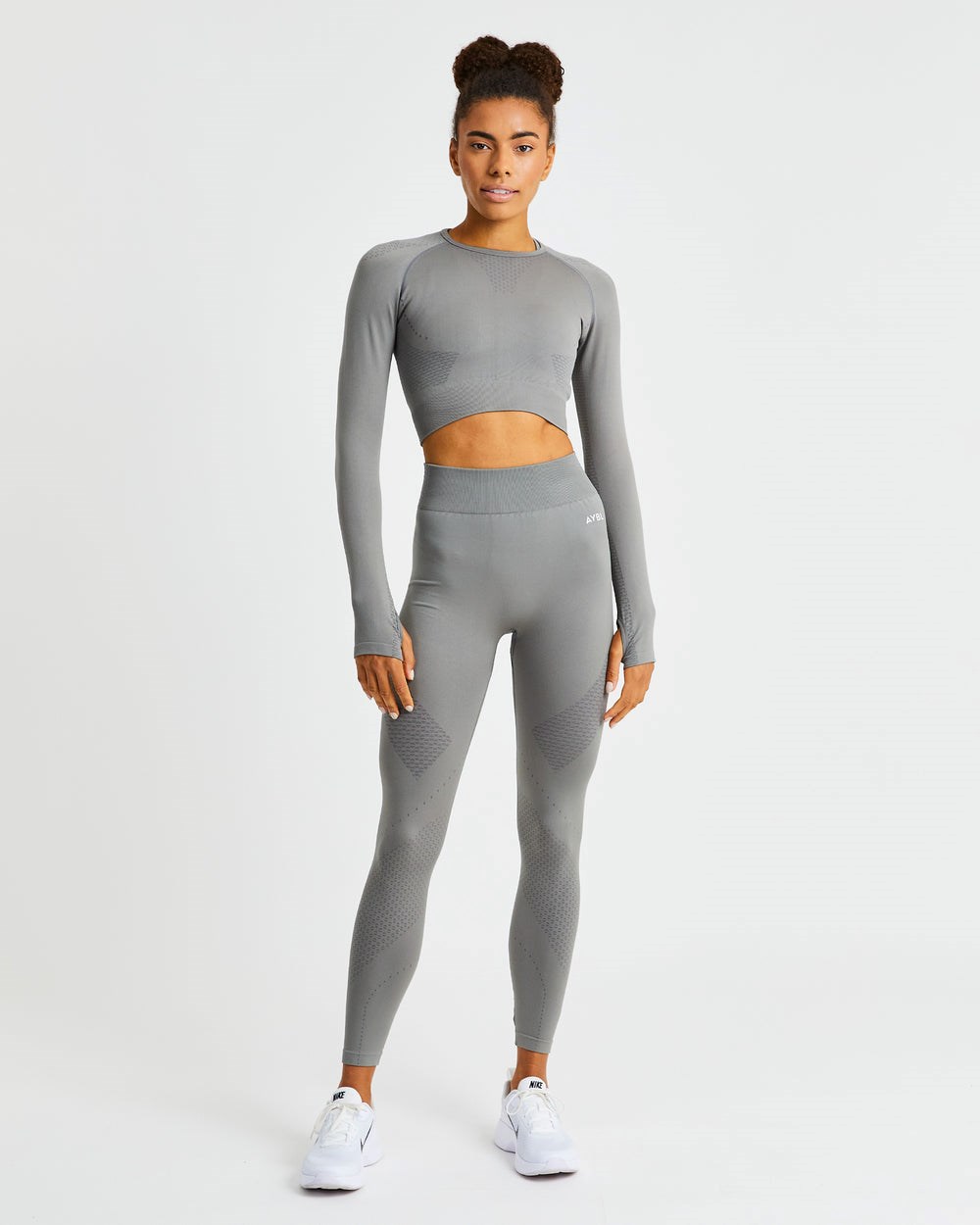 AYBL Ignite Seamless Leggings Gris | OBPGR6793