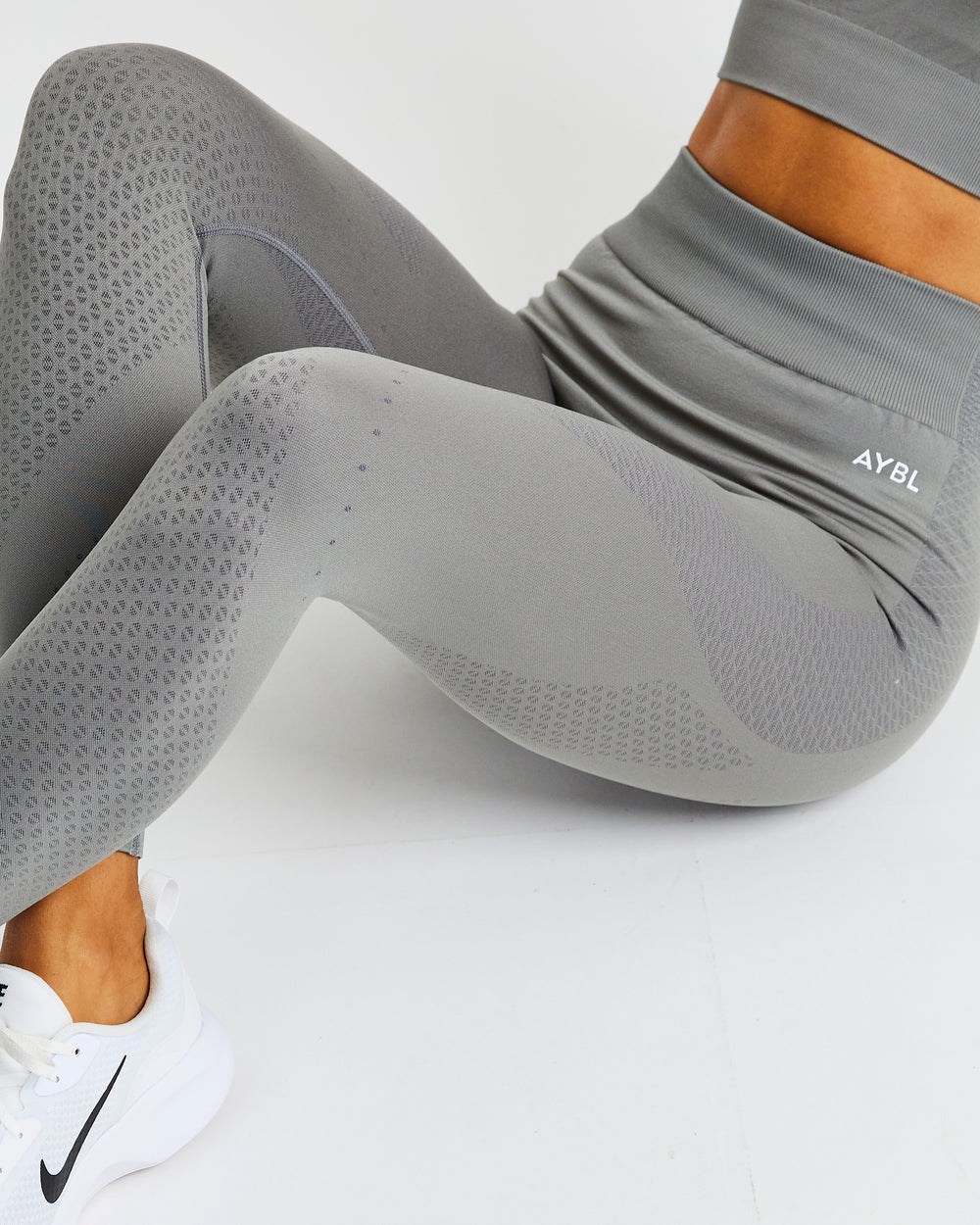 AYBL Ignite Seamless Leggings Gris | OBPGR6793