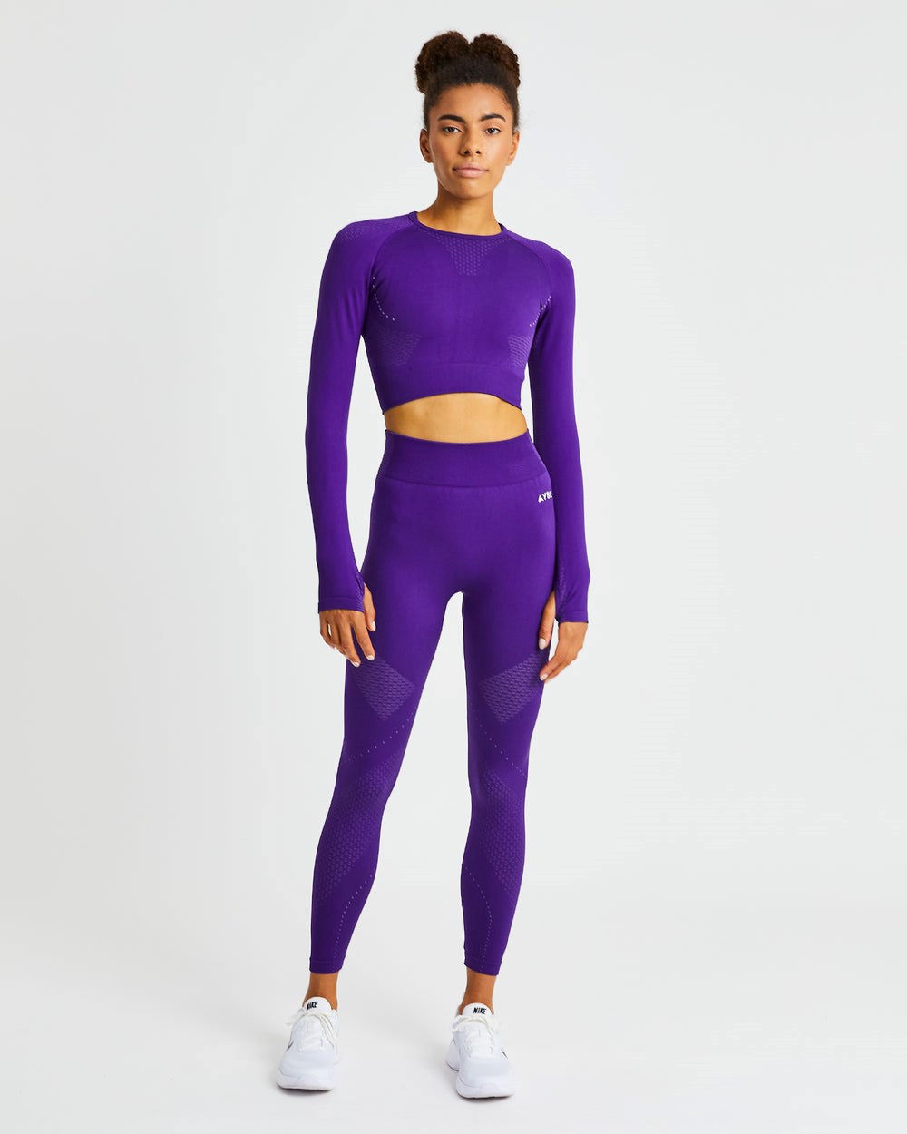 AYBL Ignite Seamless Leggings Moradas | XDPBE4923