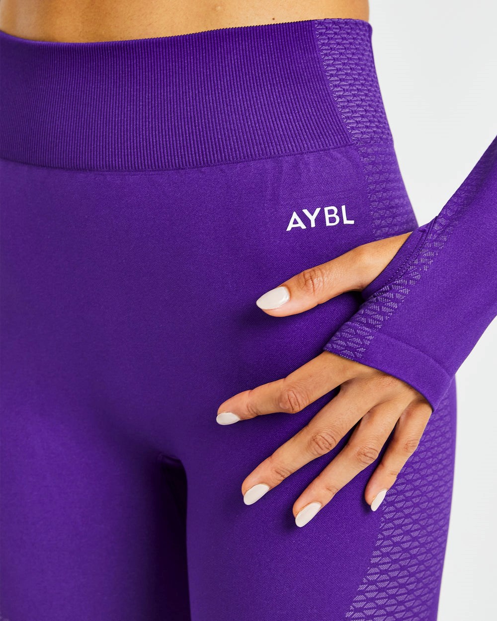 AYBL Ignite Seamless Leggings Moradas | XDPBE4923