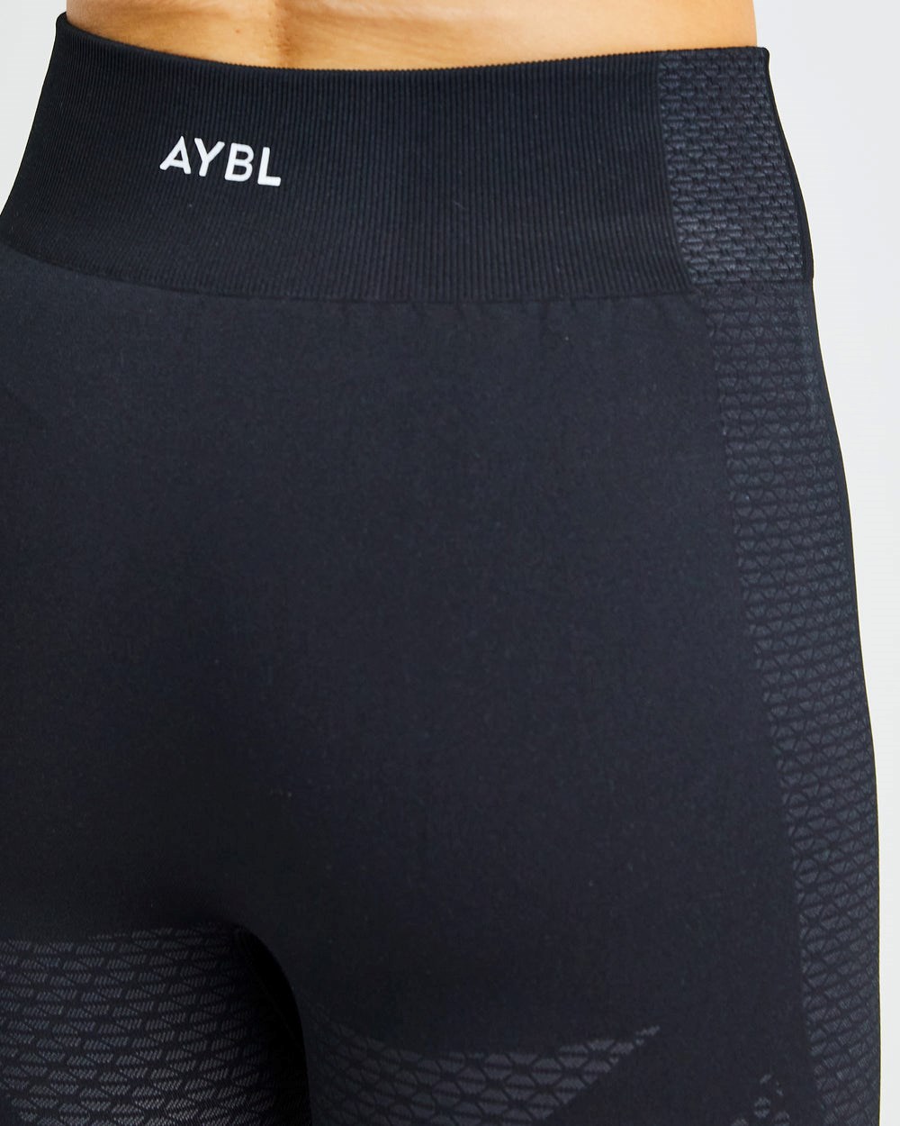 AYBL Ignite Seamless Leggings Negras | HVRES3927