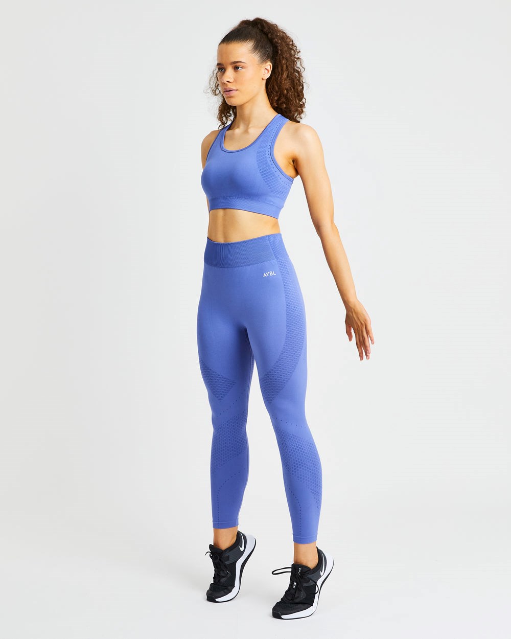 AYBL Ignite Seamless Sports Bra Azules | QOMTJ5809