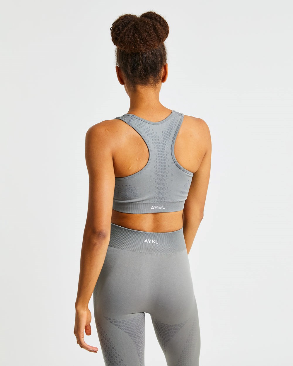 AYBL Ignite Seamless Sports Bra Gris | WAEGQ7649