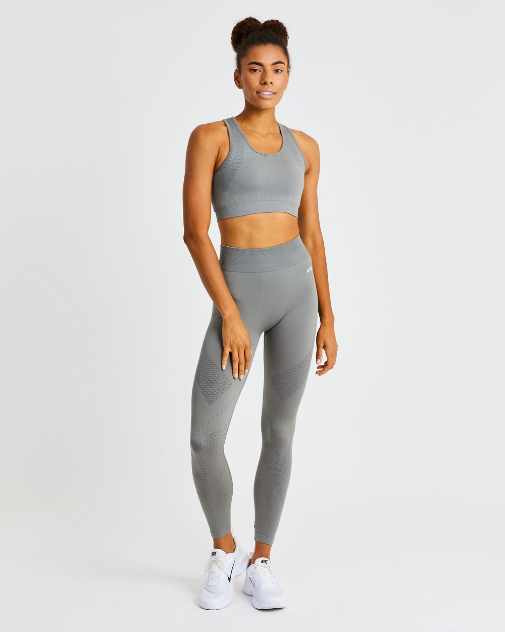 AYBL Ignite Seamless Sports Bra Gris | WAEGQ7649