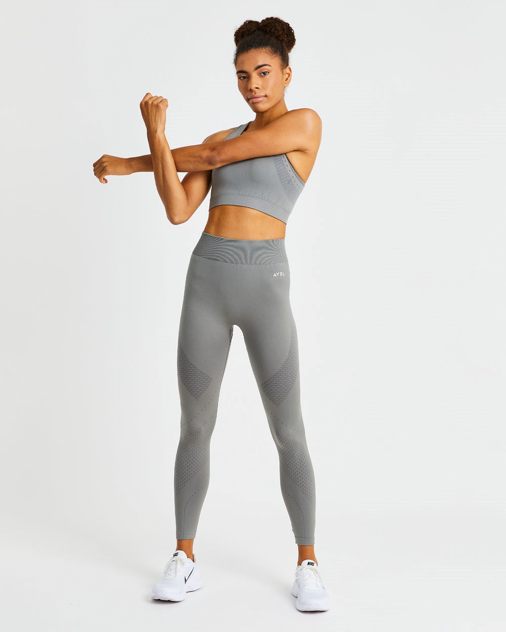 AYBL Ignite Seamless Sports Bra Gris | WAEGQ7649