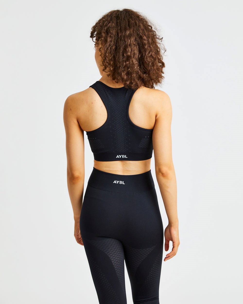 AYBL Ignite Seamless Sports Bra Negras | HJYPT5096