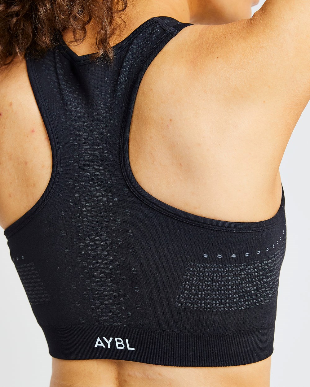 AYBL Ignite Seamless Sports Bra Negras | HJYPT5096