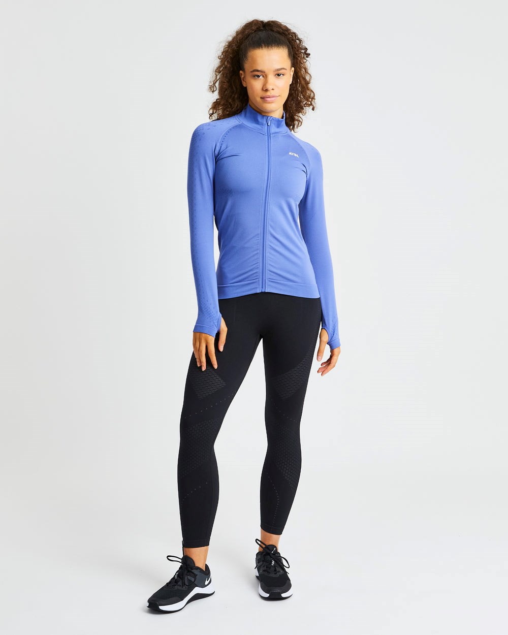 AYBL Ignite Seamless Zip Jacket Azules | MOUSI5071