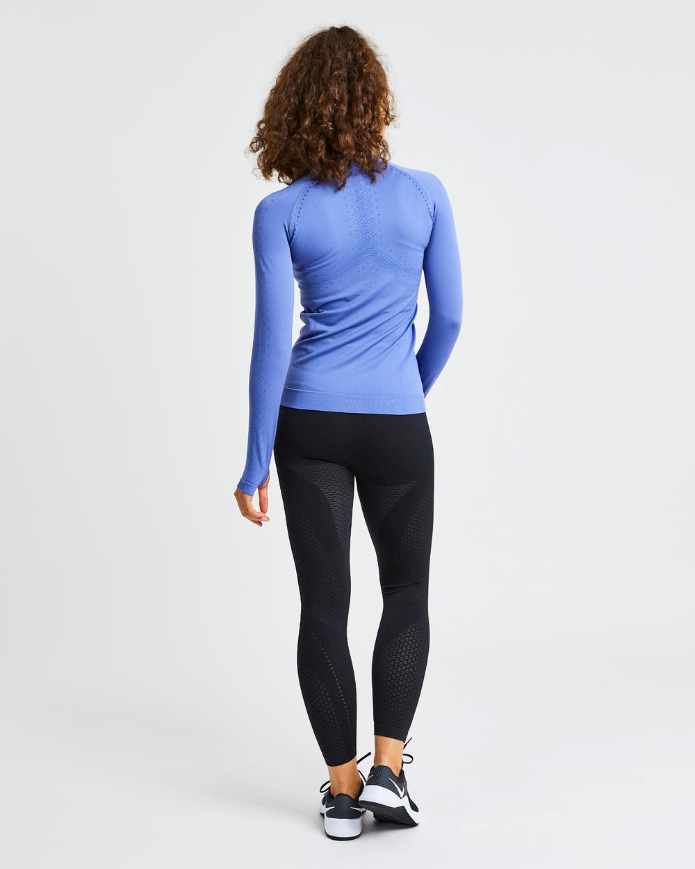 AYBL Ignite Seamless Zip Jacket Azules | MOUSI5071