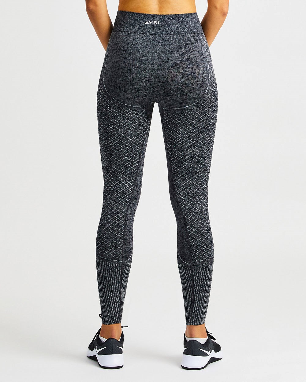 AYBL Impact Seamless Leggings Negras | RKMVA7034