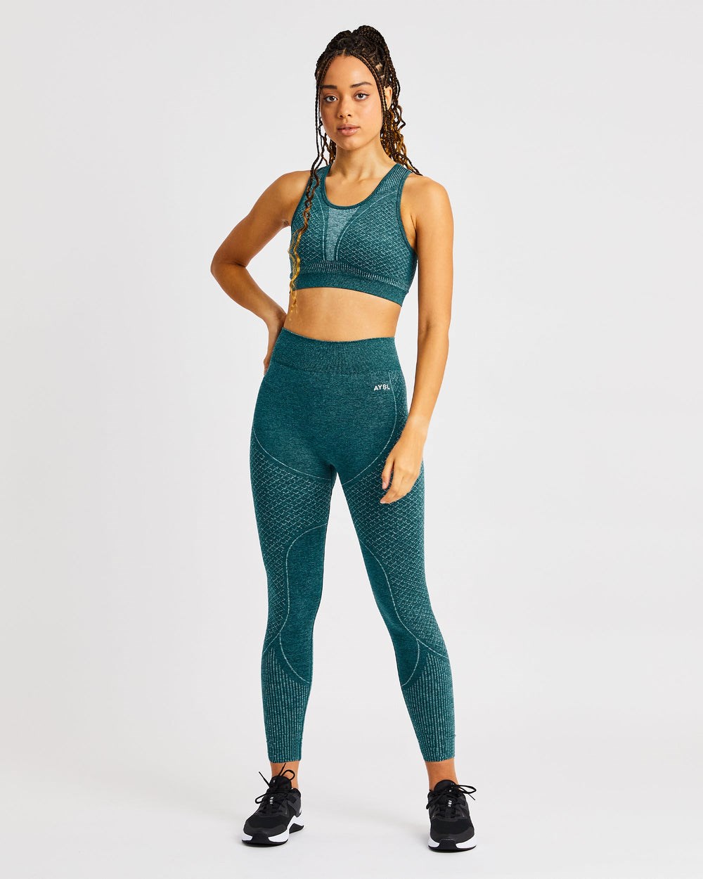 AYBL Impact Seamless Leggings Verde | EOJHT2075