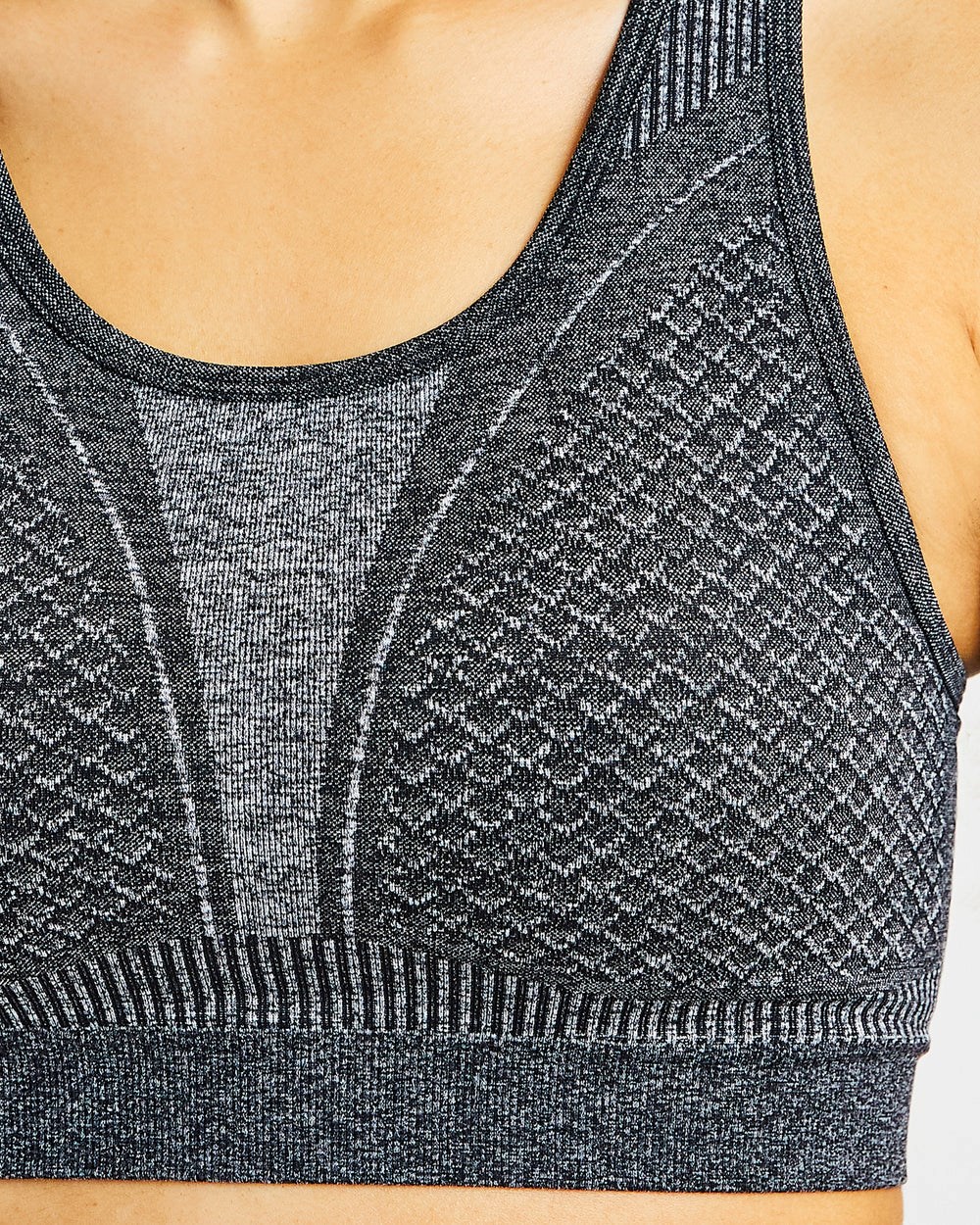 AYBL Impact Seamless Sports Bra Negras | KUEPJ0176