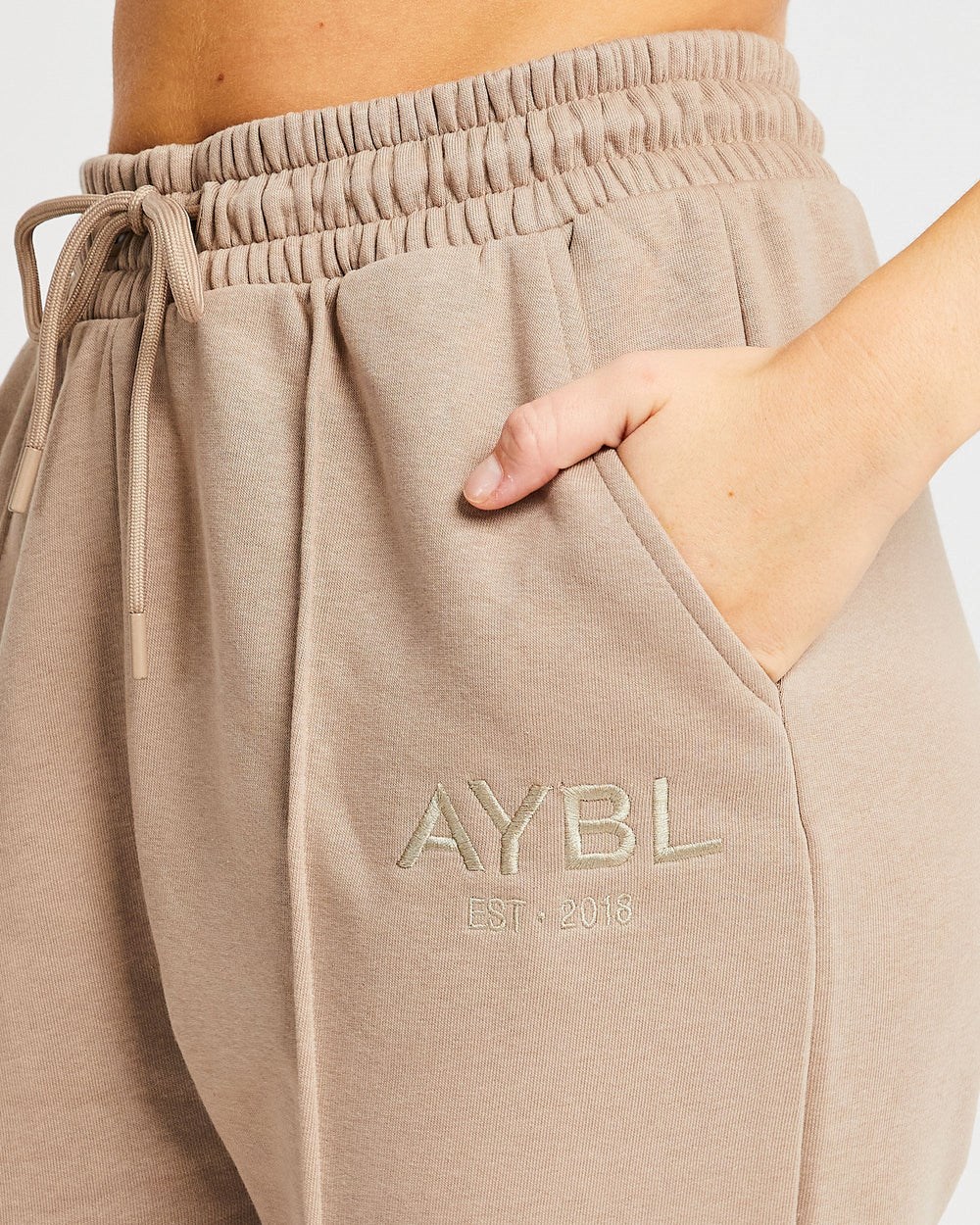 AYBL Luxe Joggers Mocha | NKHBL2104