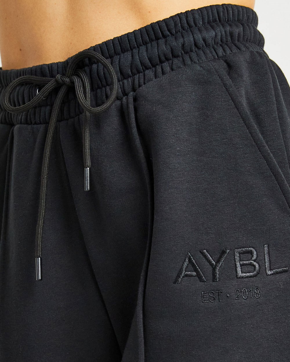 AYBL Luxe Joggers Negras | ZHAES3496