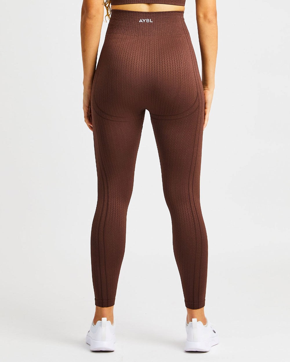 AYBL Luxe Seamless Leggings Marrones | IVRKH9317