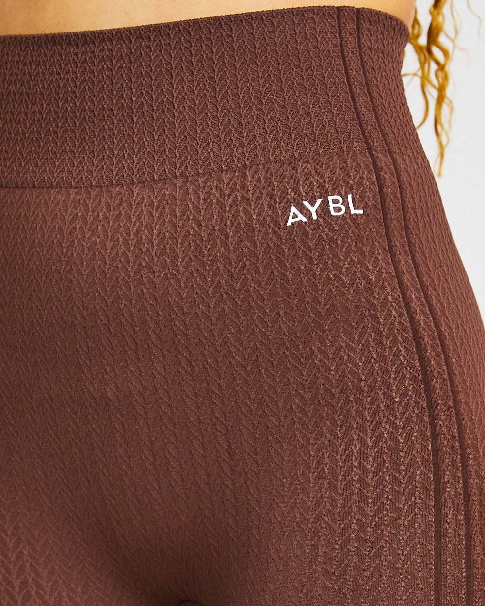 AYBL Luxe Seamless Leggings Marrones | IVRKH9317