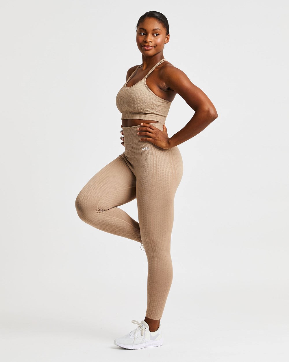 AYBL Luxe Seamless Leggings Mocha | LQTSV7956