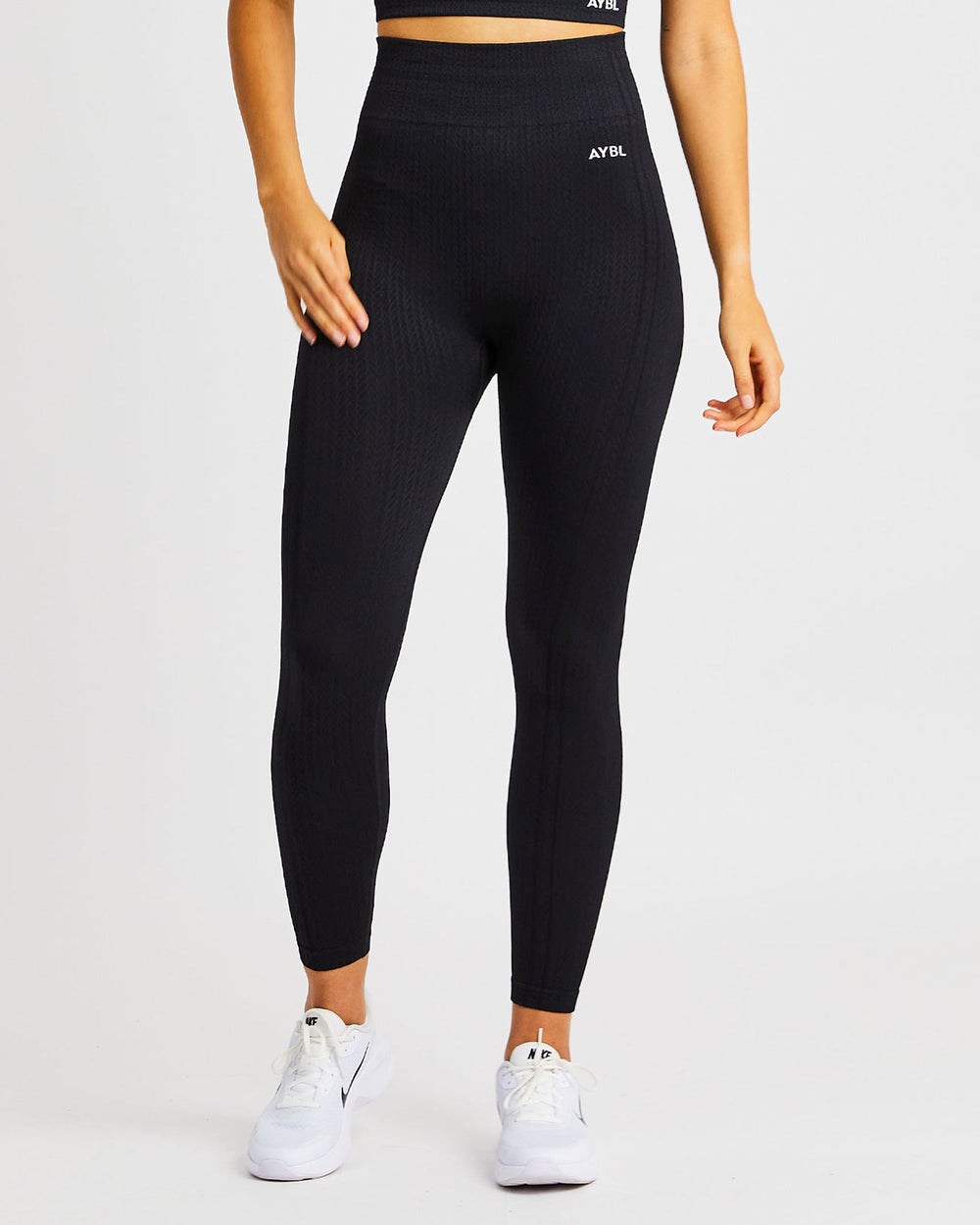 AYBL Luxe Seamless Leggings Negras | ACOEM2048