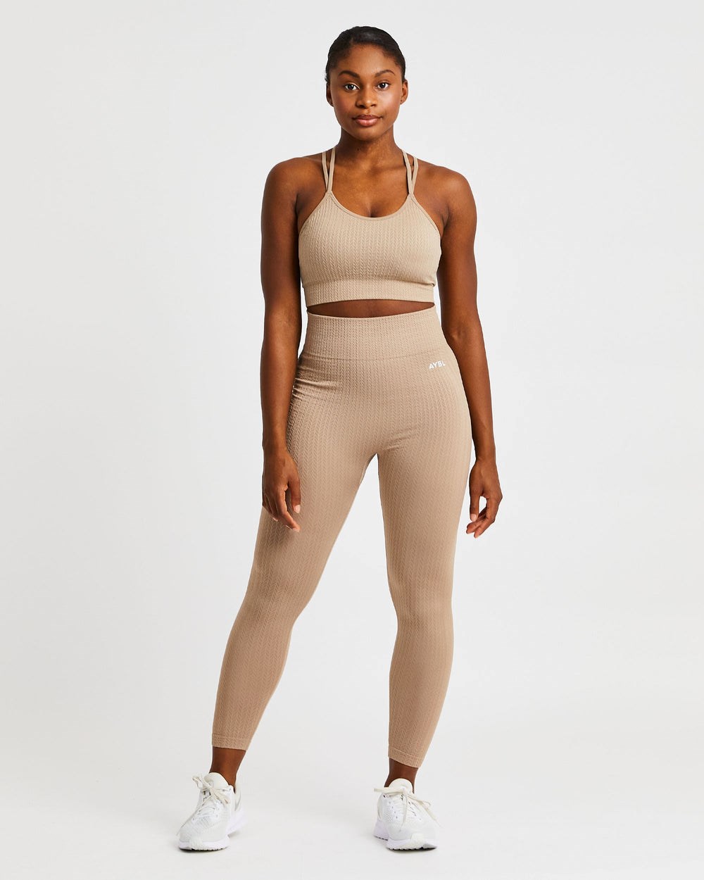 AYBL Luxe Seamless Sports Bra Mocha | UDWRO2073