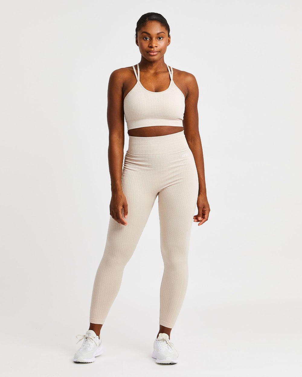 AYBL Luxe Seamless Sports Bra Sand | RBNWL4326