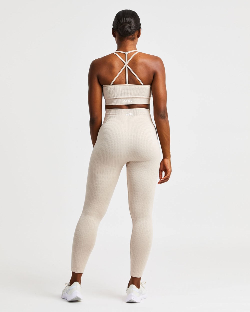 AYBL Luxe Seamless Sports Bra Sand | RBNWL4326