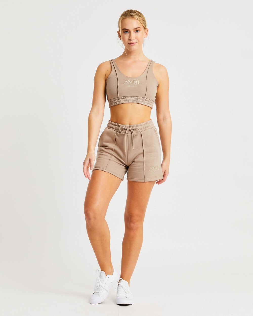 AYBL Luxe Shorts Mocha | SYQRN3645