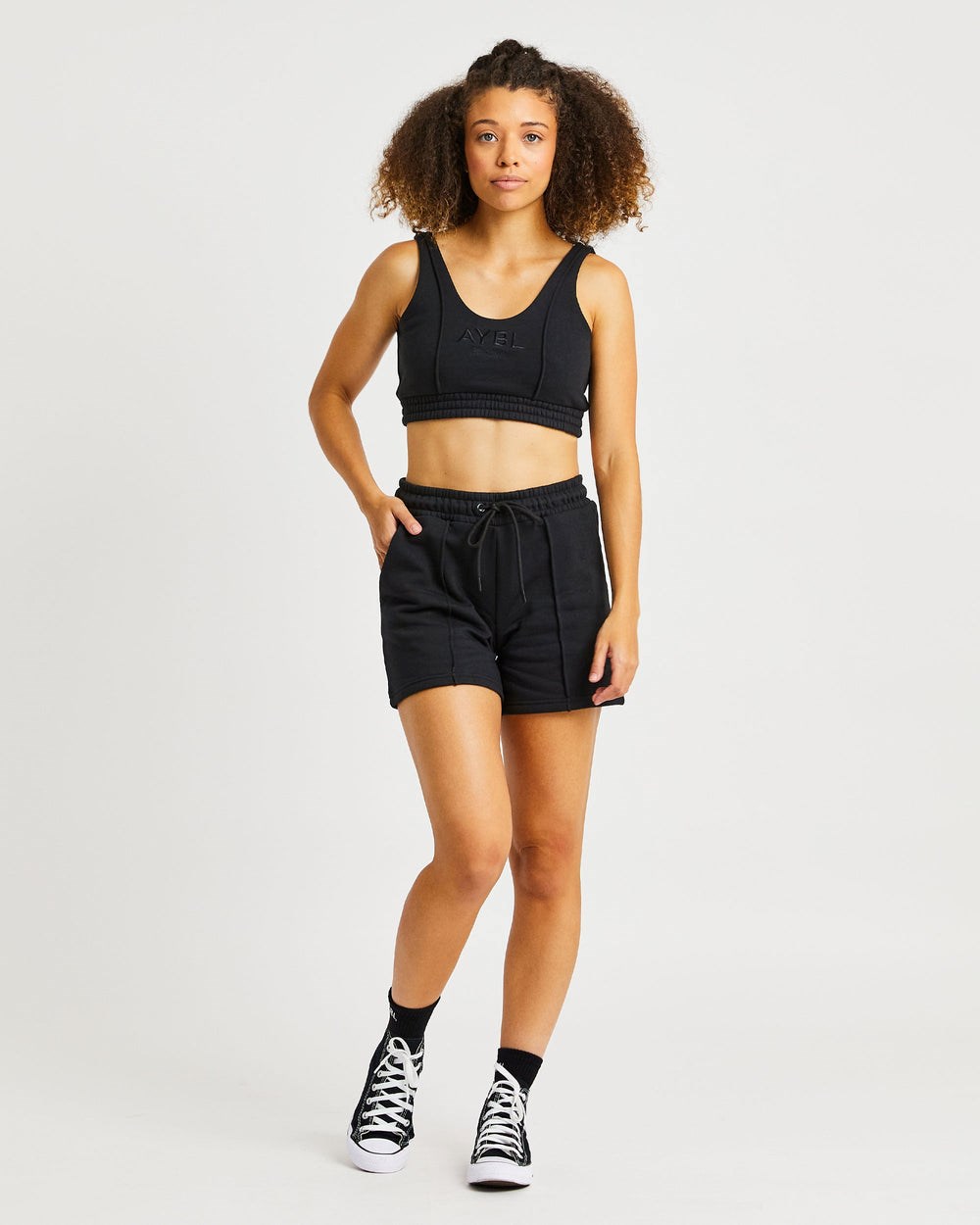 AYBL Luxe Shorts Negras | PXJFA2916