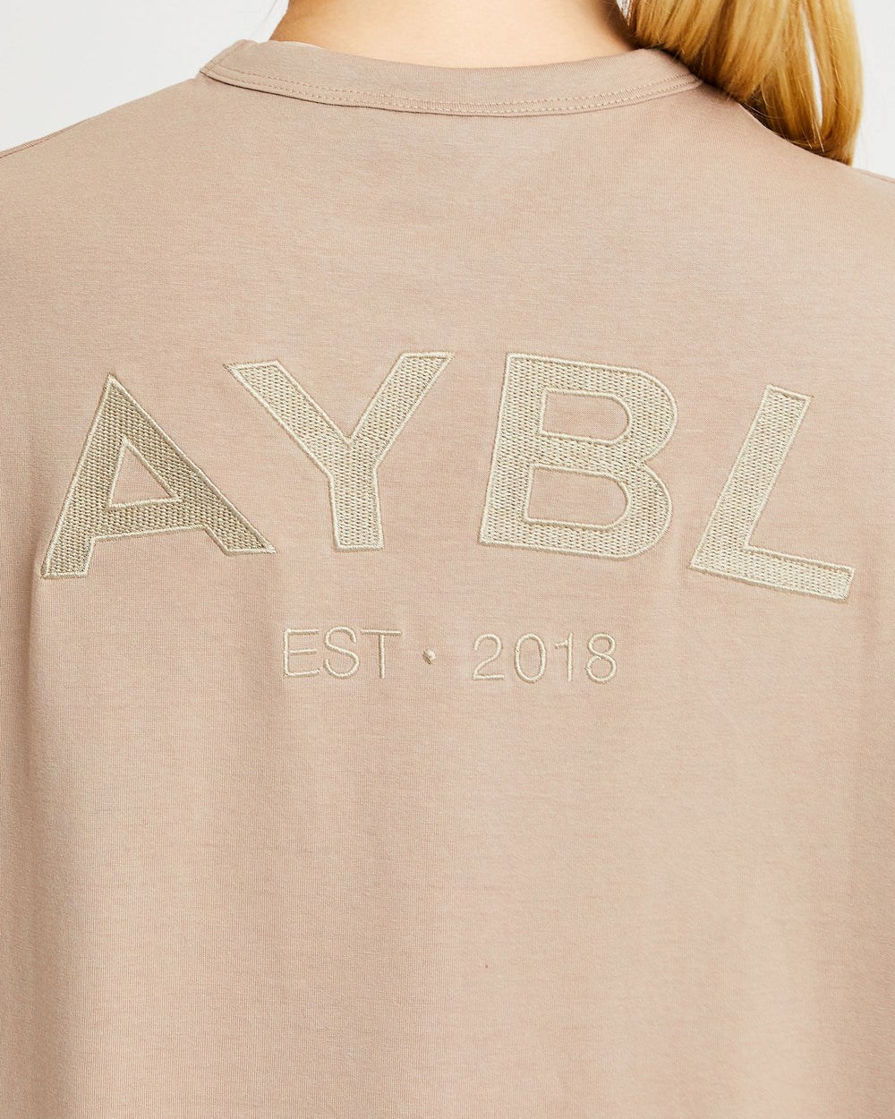 AYBL Luxe T Shirt Mocha | XRFUK3912