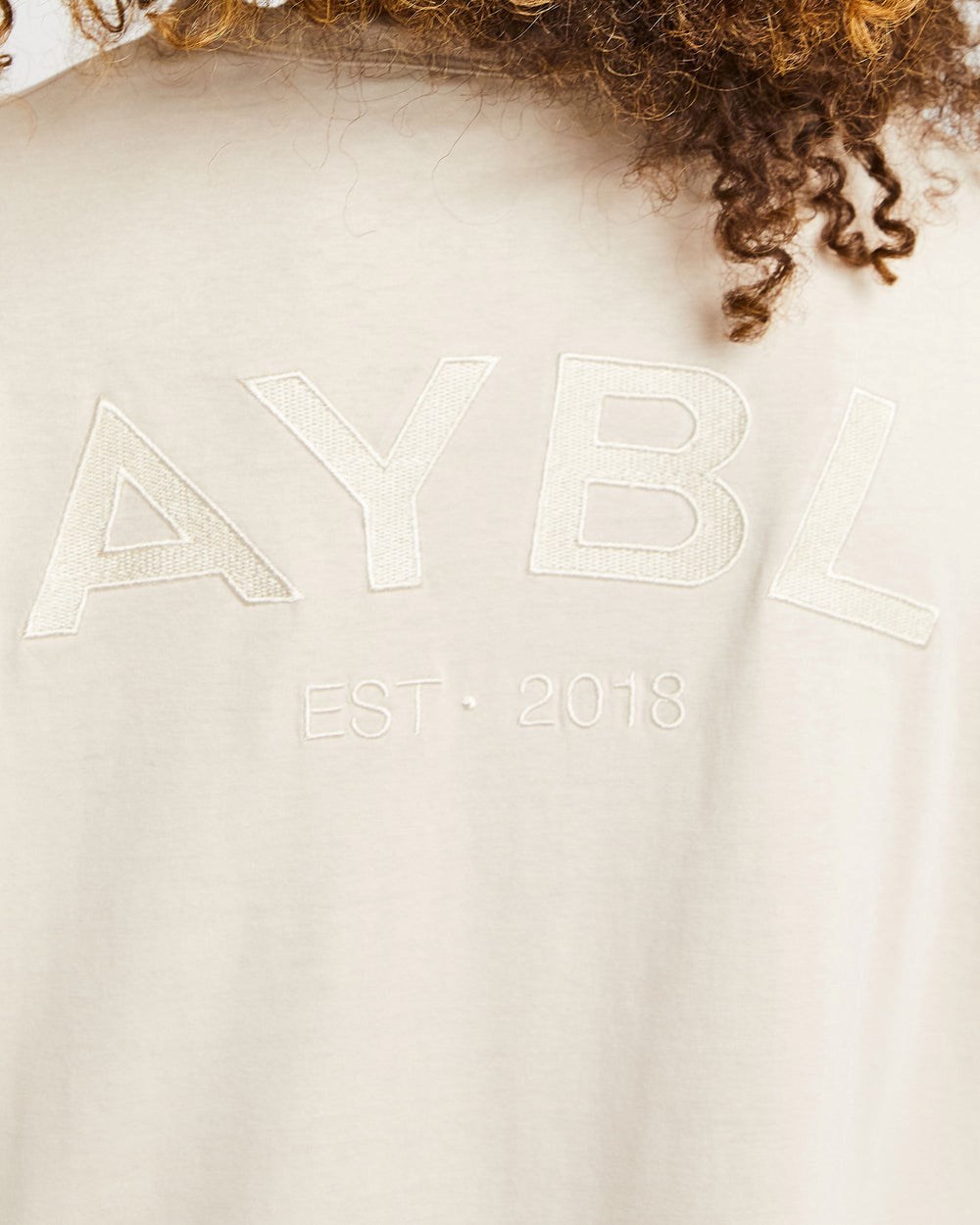 AYBL Luxe T Shirt Sand | WFXGY5419