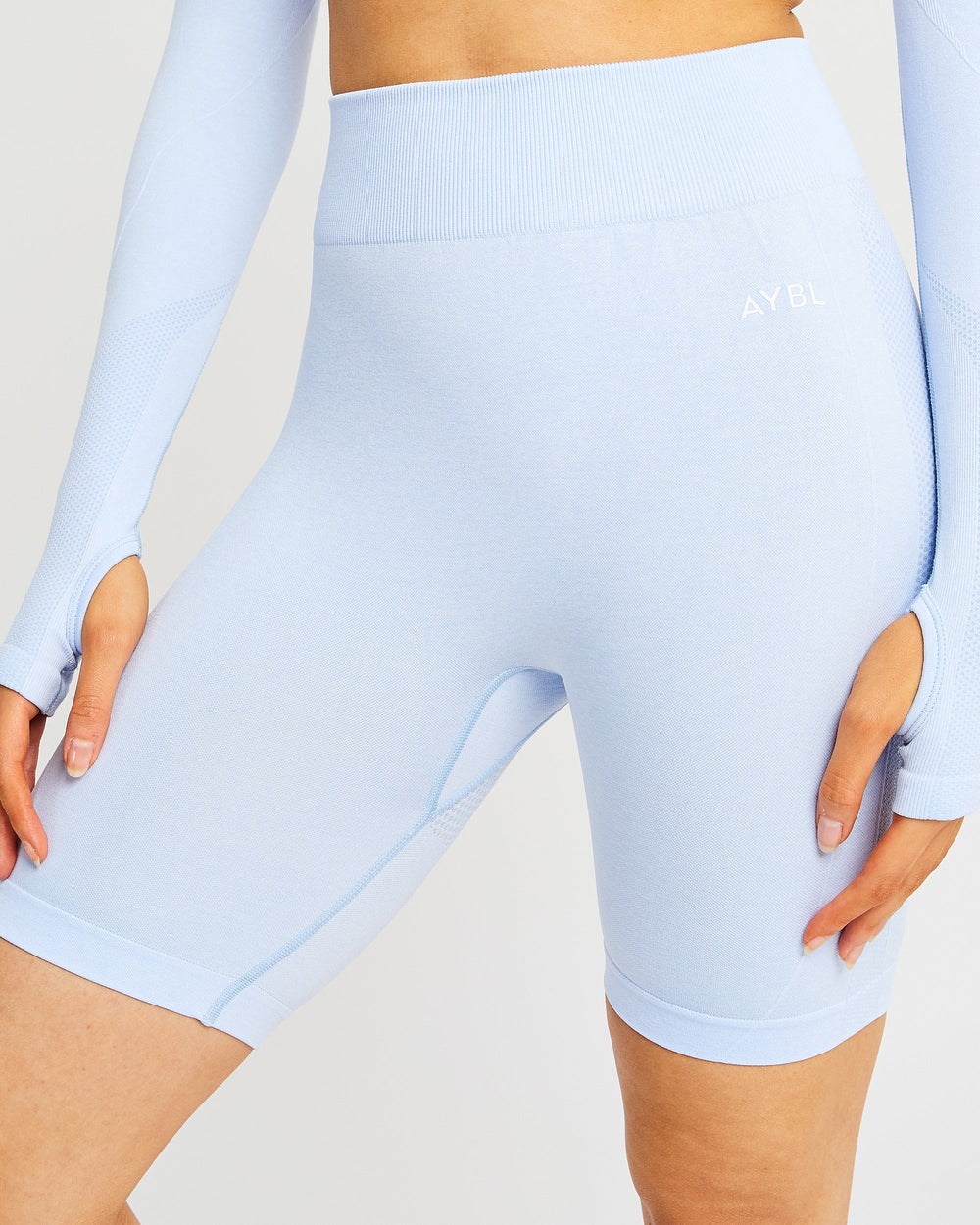 AYBL Motion Seamless Cycling Shorts Azules | LFKPM2358