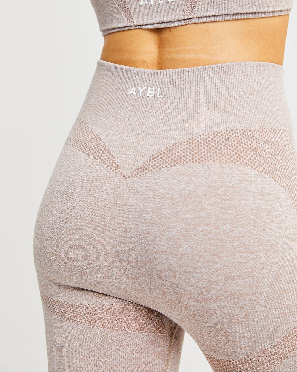 AYBL Motion Seamless Cycling Shorts Beige | IKYPF7689