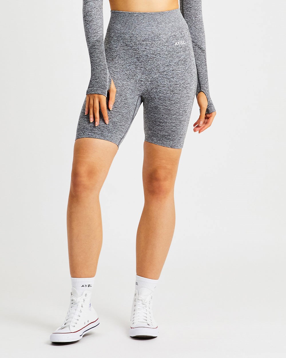 AYBL Motion Seamless Cycling Shorts Gris | WCDOT5370